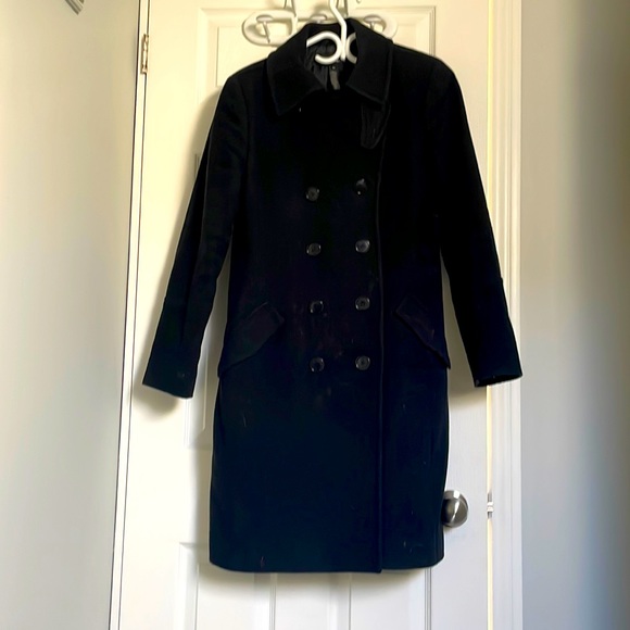 Club Monaco black wool coat - Picture 1 of 2